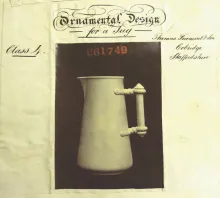 Cable and Bar | Thomas Furnival & Son | Table Pitcher | Item | 005