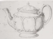 Cambridge Shape_Davenport (& Co.)_Teapot or Coffee Pot Base and Lid_KewDrw_001