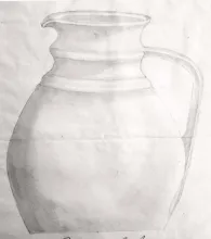 Cambridge Shape_J. Wedgwood_Table Pitcher_KewDrw_001