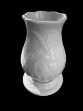 Canada | Clementson Bros. | Brush Vase and Underplate | Item | 002