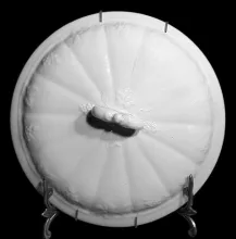 Centennial Shape | W. & E. Corn | Chamber Pot Lid | Item | 001