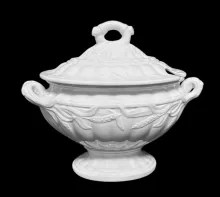 Ceres Shape | Elsmore & Forster | Sauce or Soup Tureen Base and Lid | Item | 003