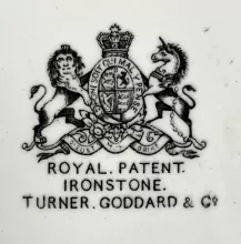 Ceres Shape | Turner, Goddard, & Co. | Plate | Mark | 004