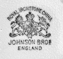 Chelsea | Johnson Bros. (Late Pankhurst & Co.) | Waste Bowl | Mark | 003