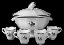 Chinese Shape | Anthony Shaw | Hot Toddy Bowl with Handles and Lid | Collection | 001