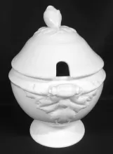 Chinese Shape | Anthony Shaw | Sauce or Soup Tureen Base and Lid | Handle | 002