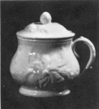 Chrysanthemum | Unspecified | Mustard Pot Base and Lid | Item | 001