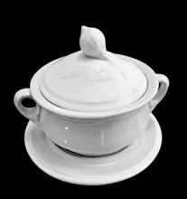 Citron Shape | Clementson Bros. | Honey, Jam, or Marmalade Jar | Item | 001