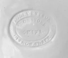 Citron Shape | Joseph Clementson | Plate | Mark | 002