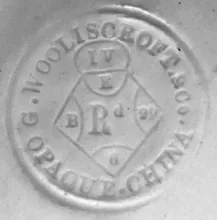 Columbia Shape | G. Wooliscroft | Wash Basin | Mark | 002