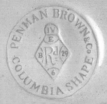 Columbia Shape_Penman, Brown, & Co._Ewer_Mark_002