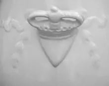 Crown (Chain of Tulips) | J. & G. Meakin | Waste or Slop Jar with Lid | Handle | 003