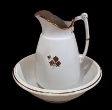 Daisy 'n Chain | Arthur J. Wilkinson (Late Richard Alcock) | Ewer and Wash Basin | DecItem | 001