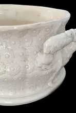 Daisy (Rosette) | Don Pottery Co. | Foot Bath | Handle | 002