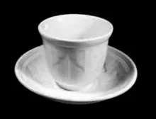 Dallas Shape | Joseph Clementson | Handleless Cup and Saucer | Item | 001