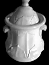 Dallas Shape | Joseph Clementson | Sugar Bowl with Lid | Item | 001