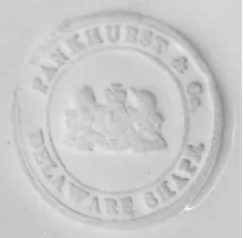 Delaware Shape | J. W. Pankhurst (& Co.) | Plate | Mark | 002