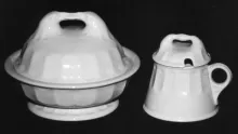 Diamond | Gelson Bros. | Mustard Pot Base and Lid | Collection | 001