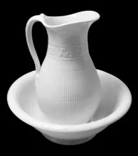 Dover Shape_William Adams & Sons_Ewer and Wash Basin_Item_001