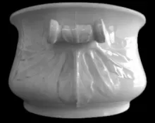 Draped Leaf with Berries | James Edwards & Son | Foot Bath | Handle | 002