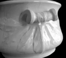 Draped Leaf with Berries | James Edwards & Son | Foot Bath | Handle | 003