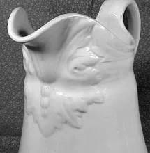 Draped Leaf_John Maddock_Table Pitcher_Embossing_002