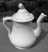 Draped Leaf_Unspecified_Teapot or Coffee Pot Base and Lid_Item_001
