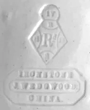 Erie Shape (Sharon Arch)_J. Wedgwood_Platter_Mark_002