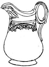 Erie Shape (Sharon Arch)_J. Wedgwood_Table Pitcher_ItemDrw_003