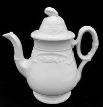 Erie Shape (Sharon Arch)_J. Wedgwood_Teapot or Coffee Pot Base and Lid_Item_001
