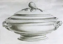 Fig_Ralph Scragg (Modeler)_Vegetable Tureen Base and Lid_KewDrw_001