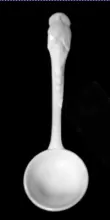Flora (Bordered Gooseberry) | Wedgwood & Co. | Ladle (Sauce, Soup, or Chowder) | Item | 001