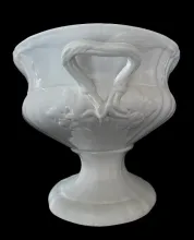 Flora Shape | John Alcock | Compote on Tall Pedestal | Handle | 002