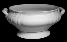 Flora Shape | John Alcock | Sauce or Soup Tureen Base | Item | 002