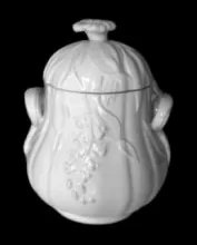 Flora Shape | John Alcock | Sugar Bowl with Lid | Item | 006