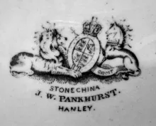 Florence | J. W. Pankhurst (& Co.) | Table Pitcher | Mark | 005