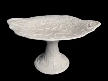Flower Blanket | Thomas Hughes & Son (Ltd.) | Compote on Tall Pedestal | Item | 001