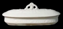 Flower Garden Border | W. H. Grindley (& Co.) | Brush Tray Base and Lid | Item | 001