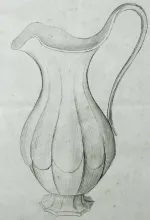 Fluted Double Swirl_James Edwards_Table Pitcher_KewDrw_001