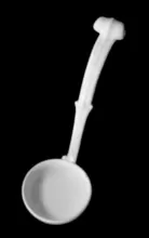 Fluted Double Swirl | Unspecified | Soup Ladle | Item | 002