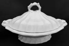 Fluted Panels_J. Wedgwood_Vegetable Tureen Base and Lid_Item_005