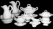 Fluted Panels | Unspecified | Ewer and Wash Basin | Collection | 001