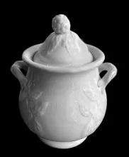 Forget-Me-Not | E. & C. Challinor | Sugar Bowl with Lid | Item | 004