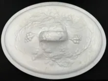 Forget-Me-Not_E. & C. Challinor_Vegetable Tureen Lid_Item_001