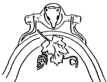 Fox and Grape_Thomas Furnival & Sons_Relish Dish_ItemDrw_001