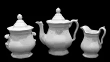 Framed Leaf | J. W. Pankhurst (& Co.) | Child's or Toy Tea Set or Pieces | Collection | 001