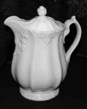 Framed Leaf | J. W. Pankhurst (& Co.) | Beverage Server with Matching Lid | Item | 001