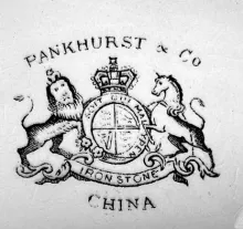 Framed Leaf_J. W. Pankhurst (& Co.)_Sauce or Soup Tureen Base, Lid, and Underplate_Mark_005