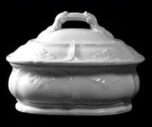 Framed Leaf | J. W. Pankhurst (& Co.) | Soap Box Base, Lid and Insert | Item | 001