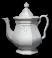 Framed Leaf | J. W. Pankhurst (& Co.) | Teapot or Coffee Pot Base and Lid | Item | 001
